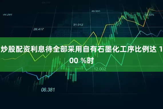 炒股配资利息待全部采用自有石墨化工序比例达 100 %时